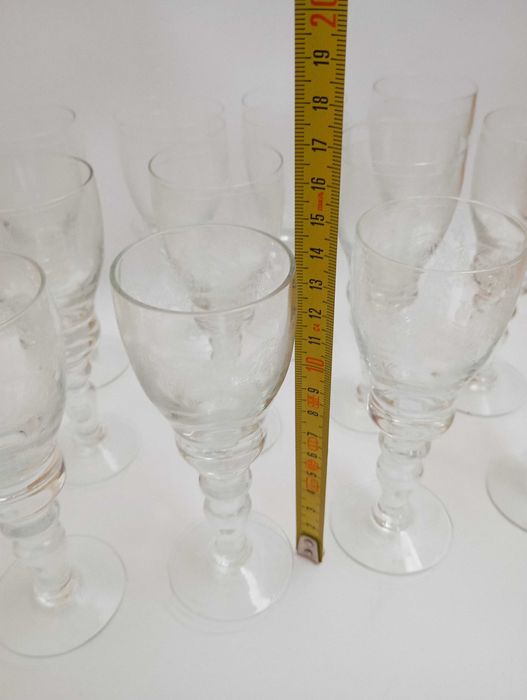 12 Copos de Licor Vintage