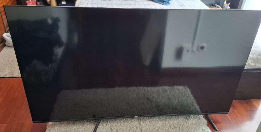 TV Led Hisense 65polegadas, avariada para peças ou reparação