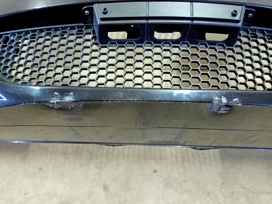 Seat Leon 2 II zderzak przód przedni kolor czarny kompletny oryginał