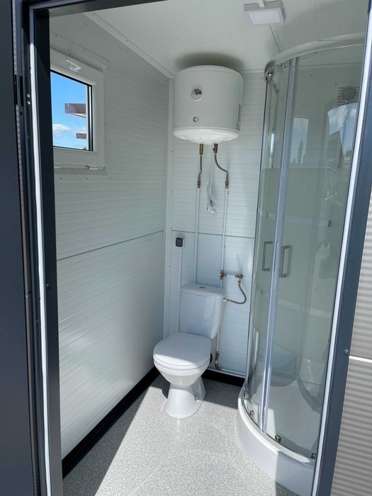 Toaleta łazienka WC altanka domek letniskowy sauna kontener pawilon