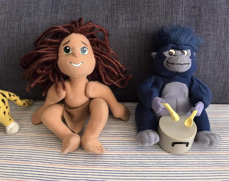 Scooby doo tarzan disney selva peluches bonecos dama e o vagabundo