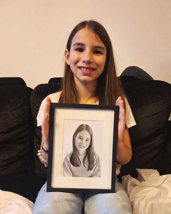 Retratos Personalizados a Lápis