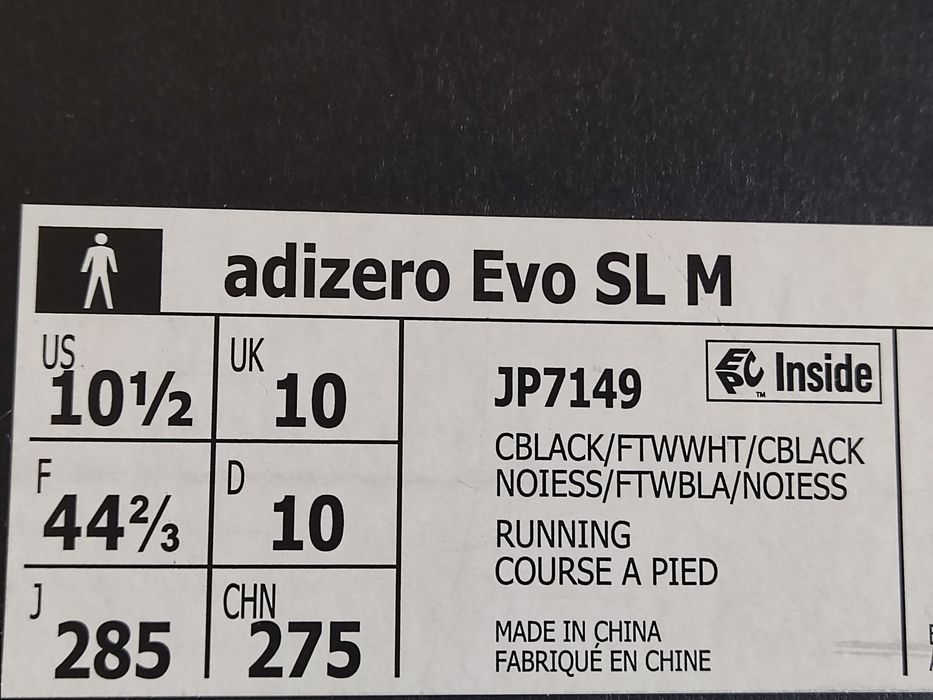 Adidas Adizero evo SL