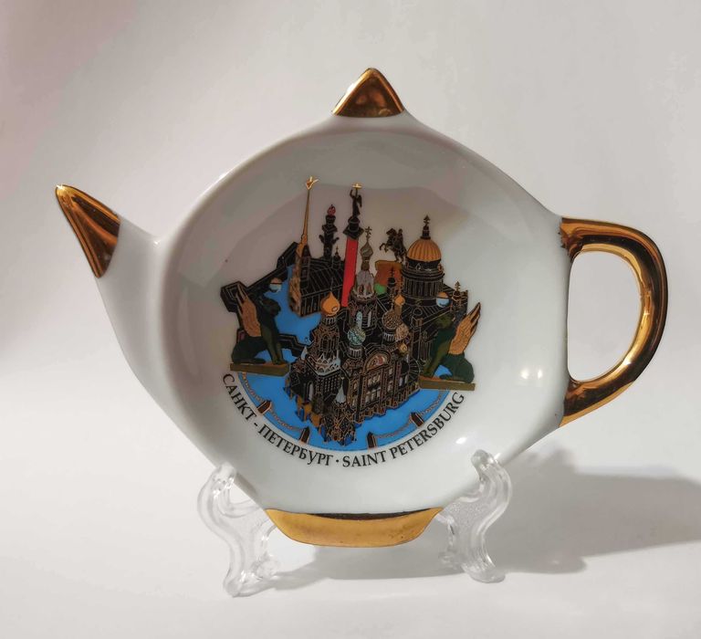 Сувенирная тарелка Санкт-Петербург