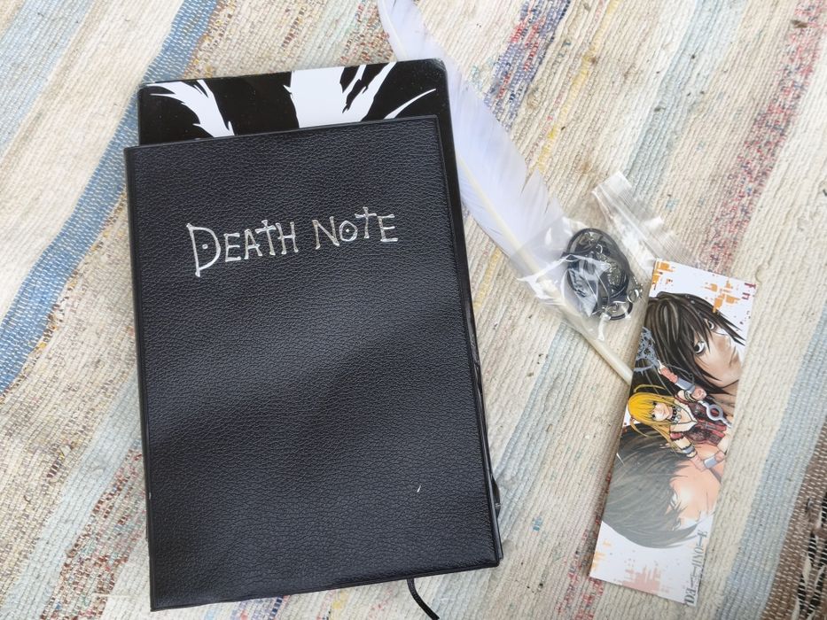Conjunto tematico inspirado serie Death Note