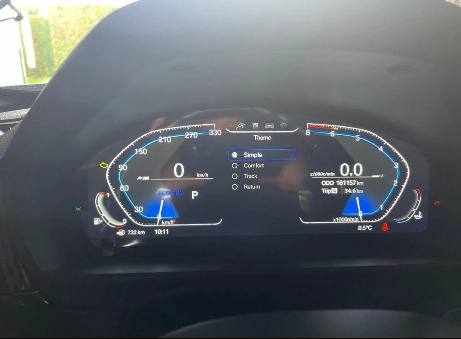 Painel digital Quadrante BMW F30 F31 F32 F33 F36 (Novo)