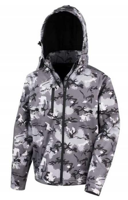 Kurtka Softshell Result Performance R235x Camo moro Charcoal L