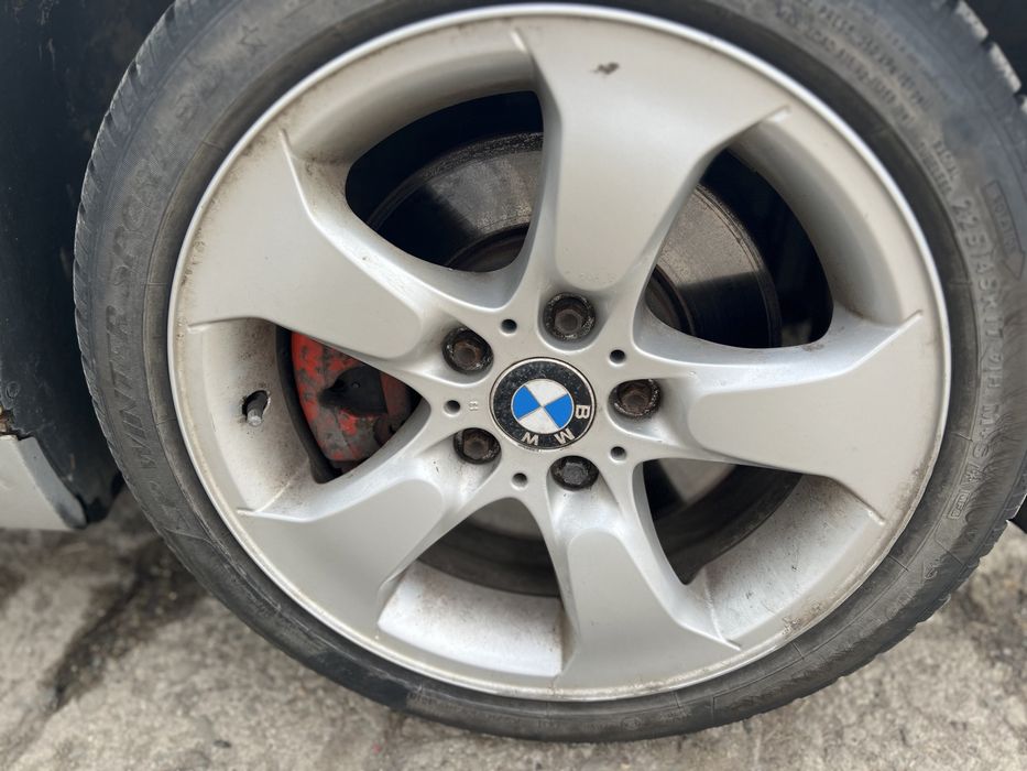 Felgi aluminiowe 17 cali 17” bmw 3 e46 opony zimowe komplet dunlop