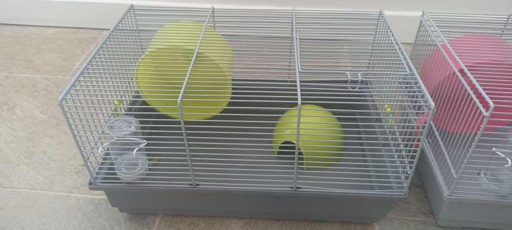 Gaiola Hamsters + acessórios