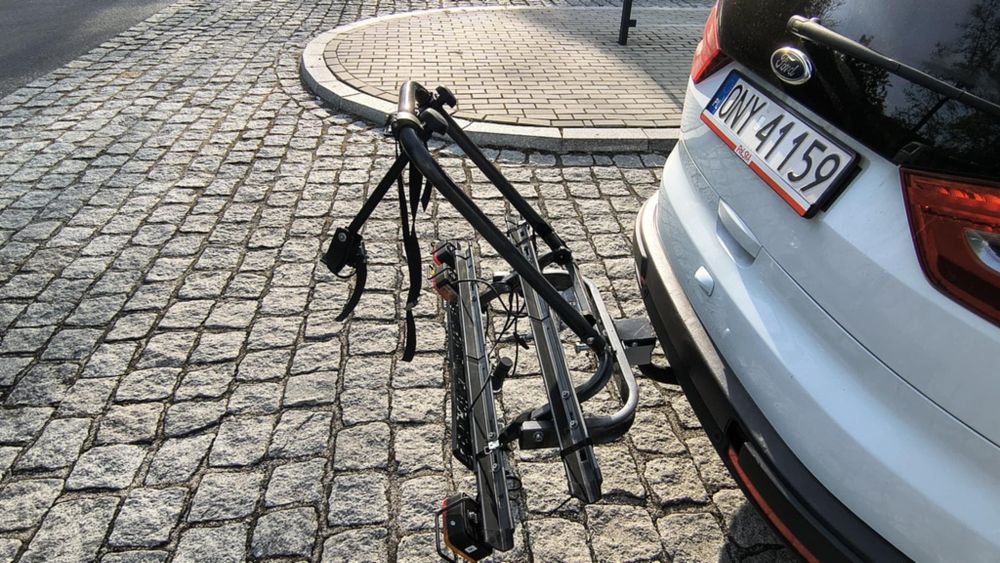 Bagażnik rowerowy na hak
