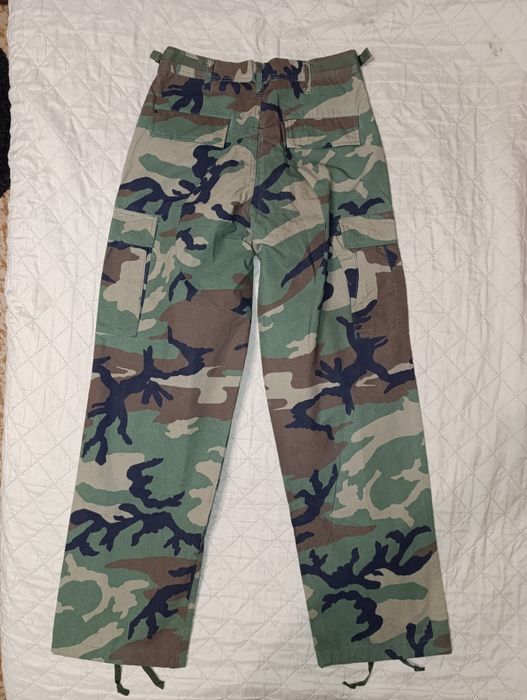 Оригинальные тактические камуфляжные штаны  Helikon tex woodland р.S L