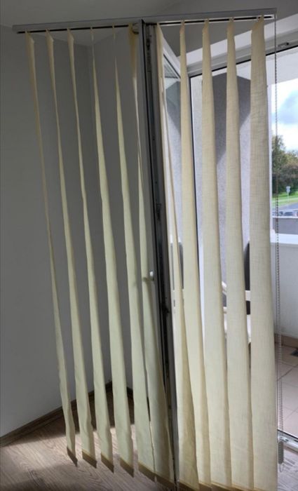 Żaluzje pionowe wertikale, anwis
