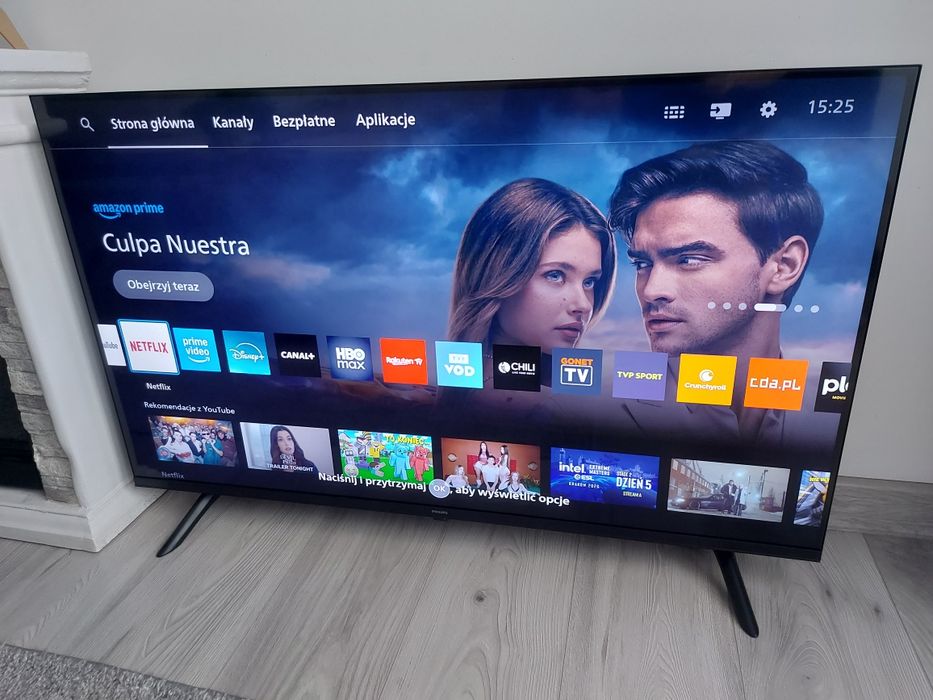 Philips 4K UHD TitanOS SmartTV Led Bezramkowy! Tanio!