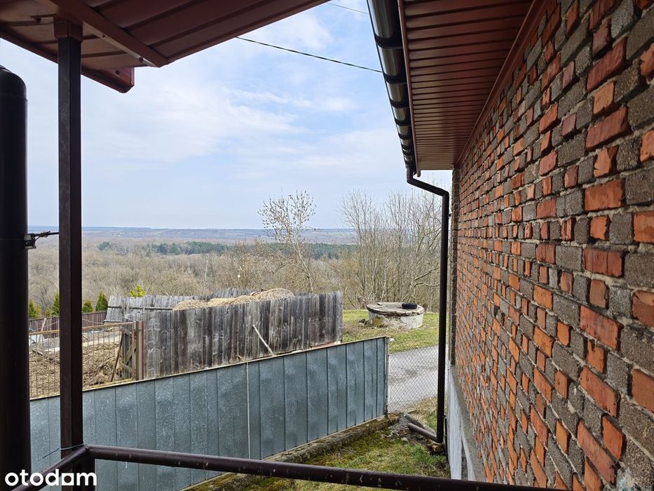 Dom z widokiem na dolinę Wisły