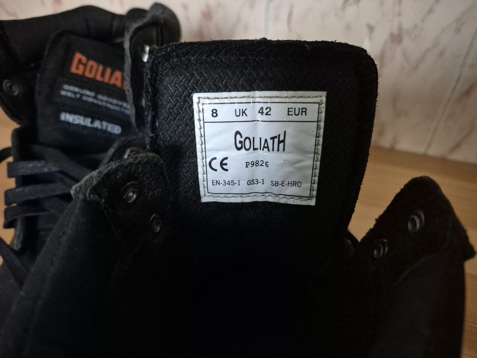Trzewiki skurzane GOLIATH
