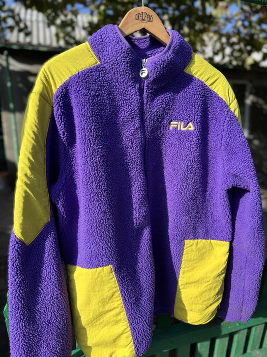 Флісова куртка тедді FILA оригінал