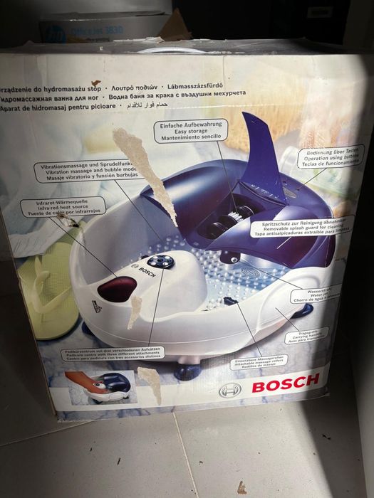 hidromassajador de pés bosch