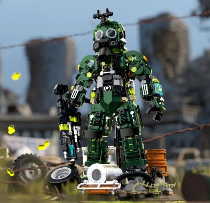 Конструктор Подарочный Xeno Striker 1271 блоков Lego в Коробке !