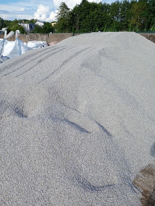 Grys granitowy, otoczaki, kora kamienna, sosnowa, piasek, ziemia