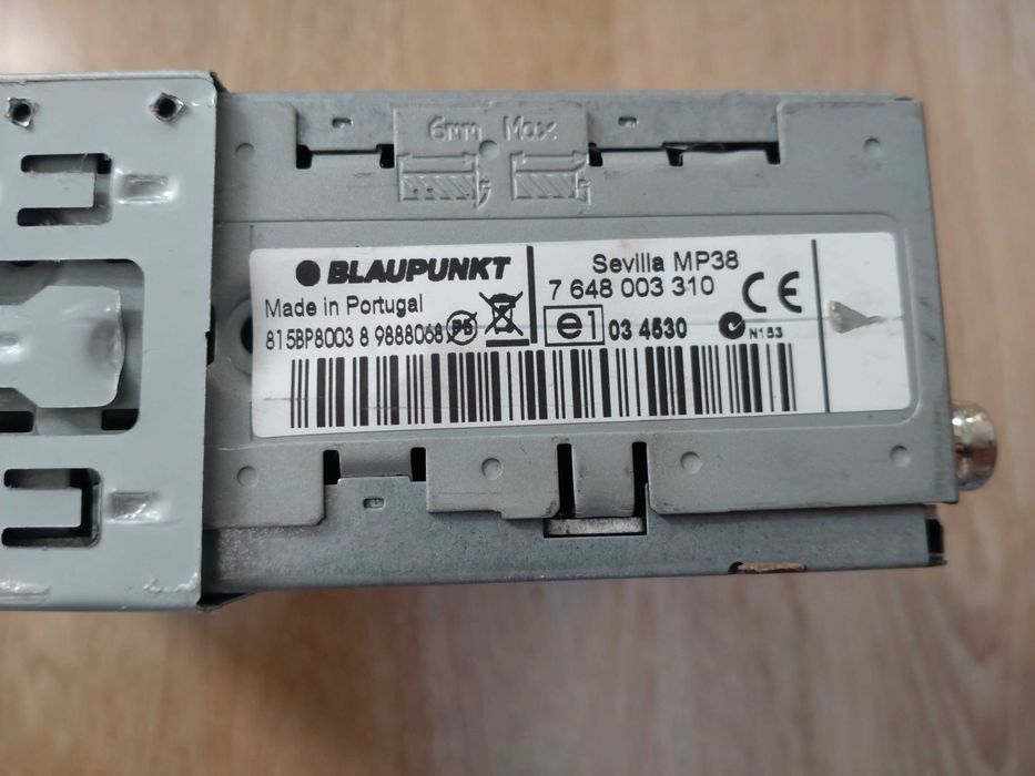 Radio samochodowe Blaupunkt Sevilla MP38