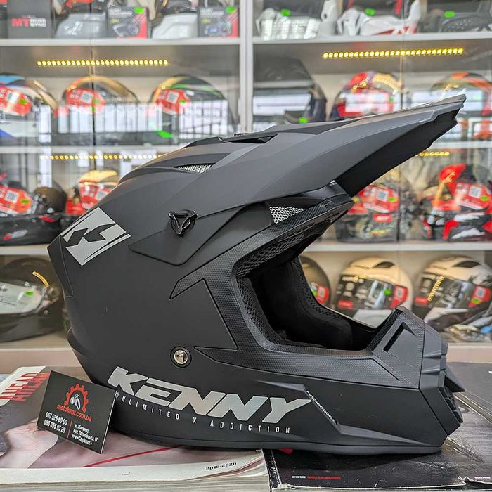 Мото шолом кросовий єндуро Kenny Track Speed мотошолом для мотокросу