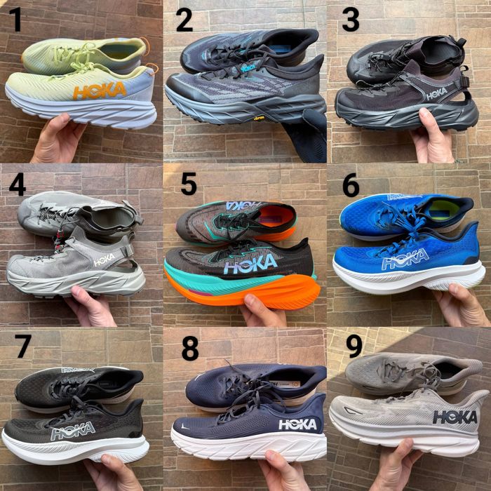 Оригінальні Сток Hoka Nike Бігові Кросівки Черевики  Розміри 46-46.5