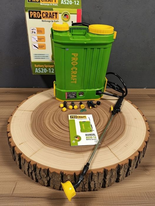 Акумуляторний обприскувач Procraft AS20-12 (без акб)