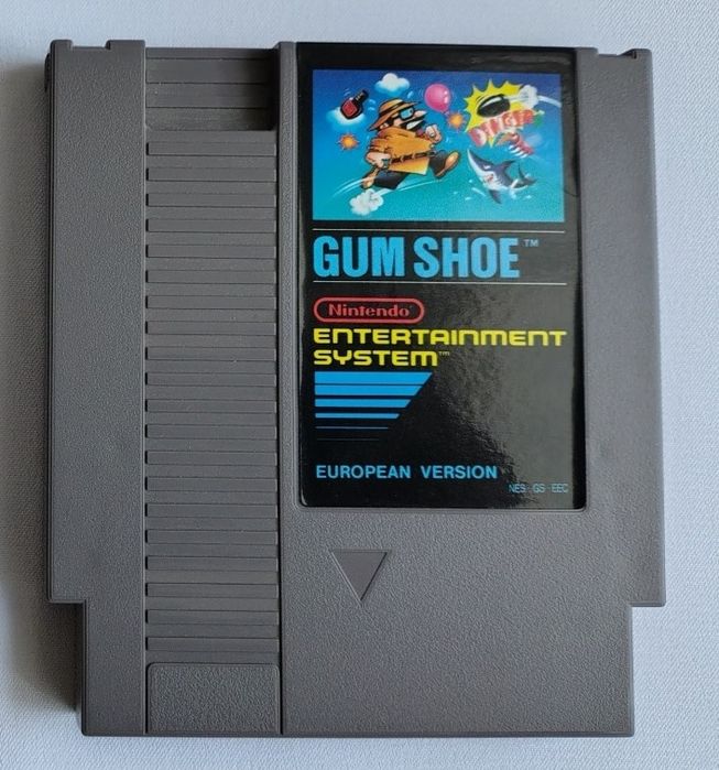Uszkodzona gra Nintendo NES Gum Shoe