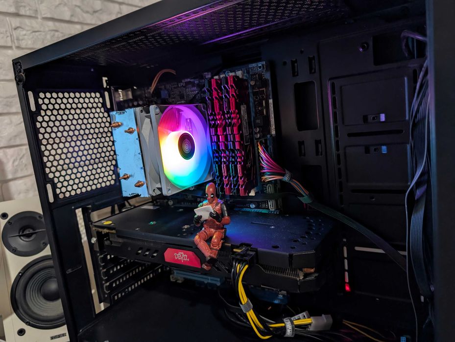 Ігровий ПК Red Devil: RAM 16 GB / i5 / RX 570 4GB / RGB Башня / Win11