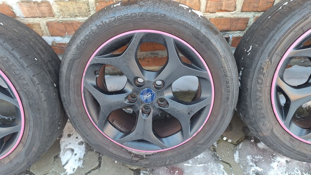 р16 5×108 диски Форд. Шины 205/55-R16.