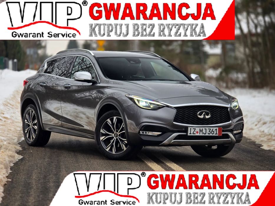 Infiniti QX30 2018r_PREMIUM_TECH_2.2D_170km_AWD_4x4_Nawi_Skóra_Xenon_GWARANCJA_12M