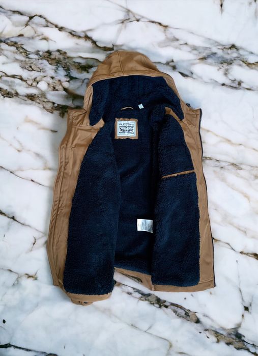 Levis 3XL 54 шерпа sherpa куртка ветровка вітровка левайс левис 3хл