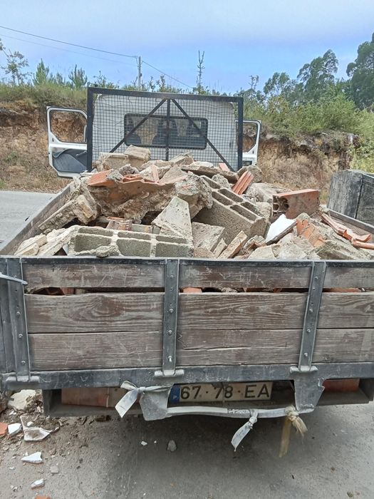 Entulho limpeza demolição
