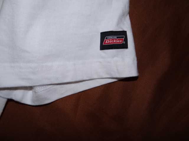 Męska Koszulka - Dickies White Pocket