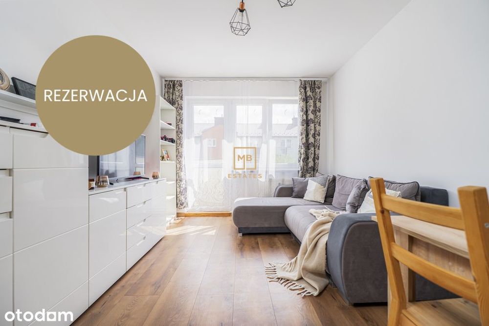 Funkcjonalne mieszkanie na Złocieniu | balkon