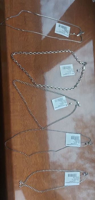 Продаются серебряные цепочки