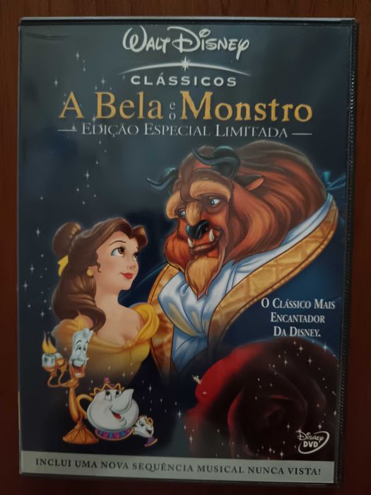 filme dvd original - a bela e o monstro