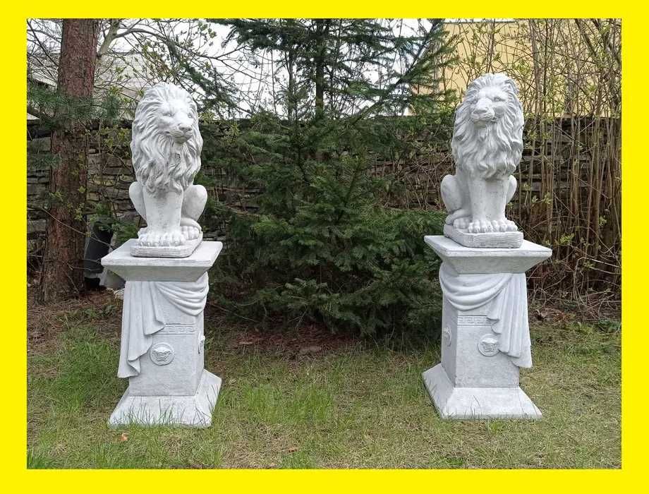 Forma do zrobienia Lwa z Betonu na Postumencie Lew Filarek Słupek Lwy
