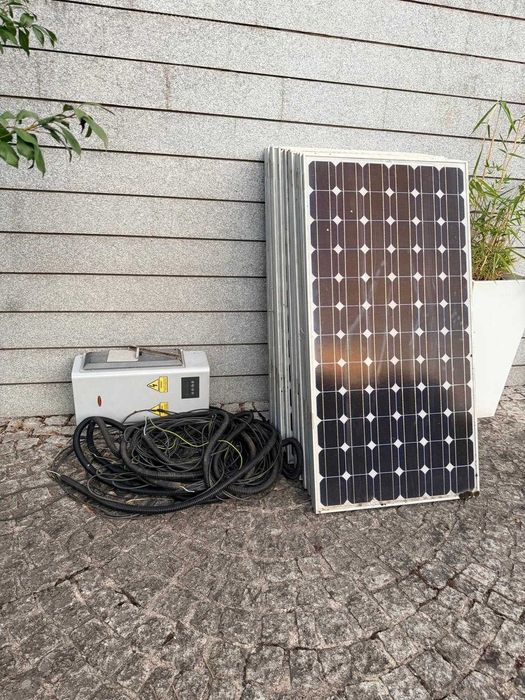 Paineis solares 17 unidades funcionais com inversor Fronios,