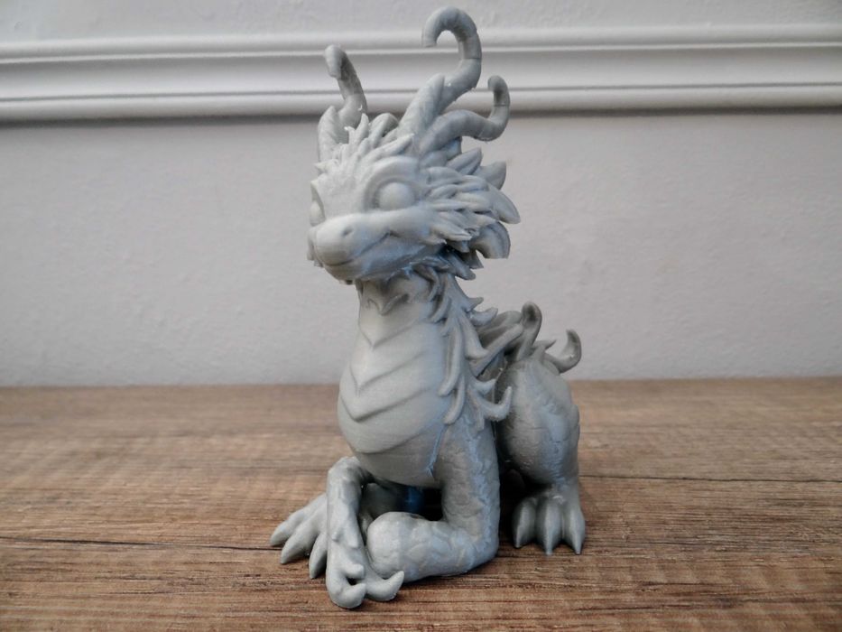 Smok dekoracja fantasy figurka statuetka rzeźba 12cm