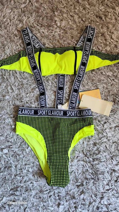 Стильный гламурспорт купальник .Бренд . .Moschino .BIKKEMBERGS