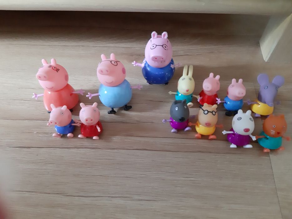 Figurki świnka pepa i przyjaciele