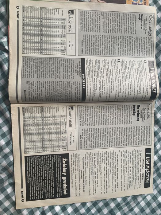 Tygodnik Koszykarski BASKET 1993 – kolekcjonerskie, rzadkie numery
