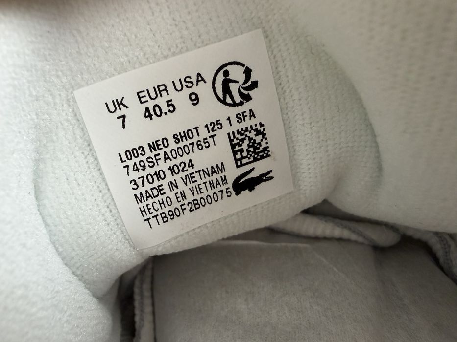 ☆Labocoページ☆ Lacoste кросівки жіночі LO03 Neo Shot: 4 800 грн. - Інші кросівки