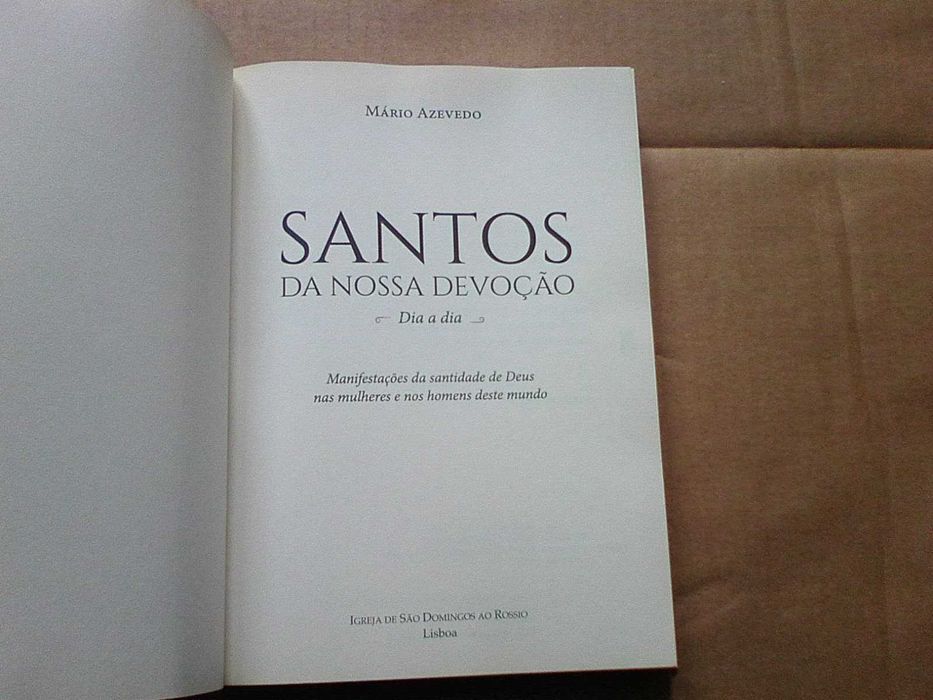 Santos da Nossa Devoção Dia a dia
