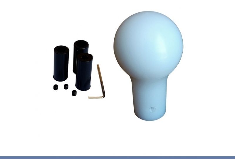 MOCA REDONDA UNIVERSAL DE NYLON BRANCO