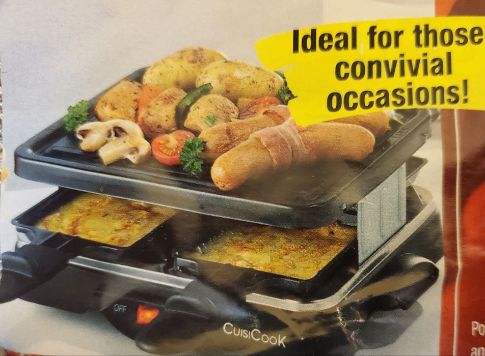 Электро гриль-раклет