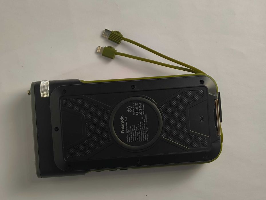 ТОП Power Bank 26800mAh: Радіо | Сонячна панель | Ліхтар Fokimdo PNW26