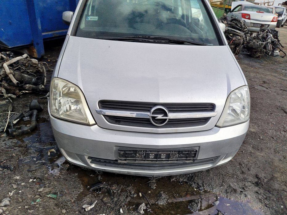 Meriva Z157 kompletny przód maska zderzak lampy pas błotnik wysyłka