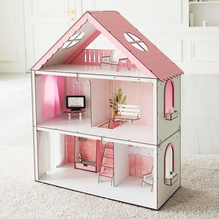 Метровий будинок для ляльок Кукольный домик для Барби Дом для кукол